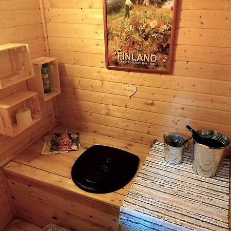 A Unique With Sauna In A Pine Forest Dağ evi